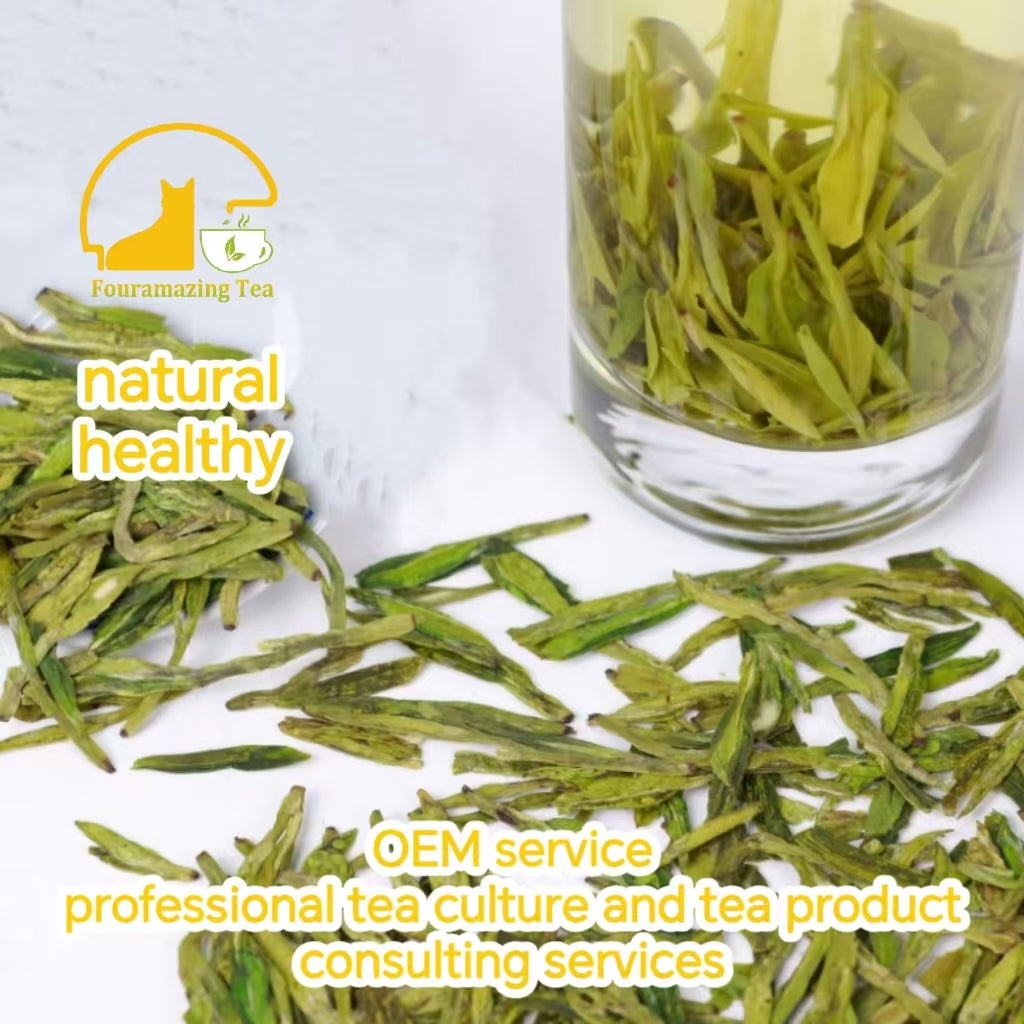 Fouramzingtea Green Tea|Premium Dragon Well tea Longjing tea  Loose Leaves Ecologically Grown Refreshingly Aromatic