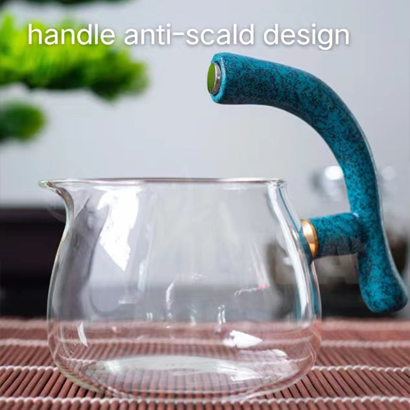 Fouramazingtea+Tea ware+Deer semi-automatic tea set