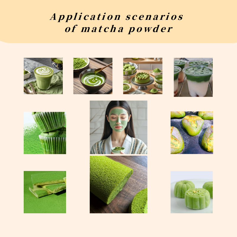 Fouramazingtea EU Standard matcha Health 100%Natural Green Tea powder Matcha premium chinese matcha